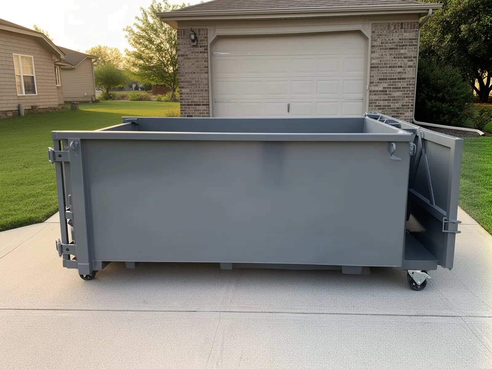 Roll-off dumpster from Little Josh's Dumpster Rental in Baton Rouge, LA